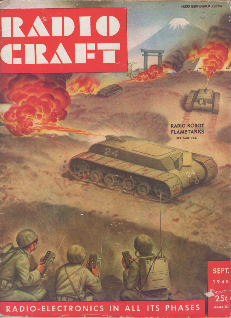 Illustration for article titled The Robot Tanks of WWII, Both Real and Imagined